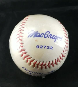 Macgregor 92722 Official League Baseball "NEW" - Picture 1 of 3