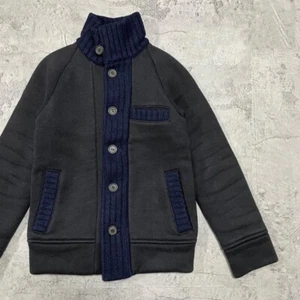 Blue Blue Japan Sashiko Heavy Jacket Indigo Dye Blue Size 0 Made in Japan - Picture 1 of 9