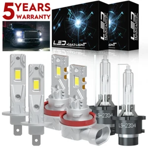 For Acura TSX 2004 2005 2006 2007 2008 LED HID Headlights High Low Fog Light M11 - Bild 1 von 19