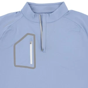 Peter Millar Men's Forge Performance Quarter-Zip Pullover Crown Sport - Picture 1 of 10