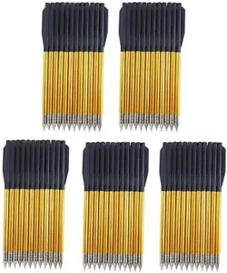 60x 6.5inch Aluminium Bolts Arrows Pistol Bolts for 50-80lbs Hunting Bolts Shoot - Picture 1 of 21