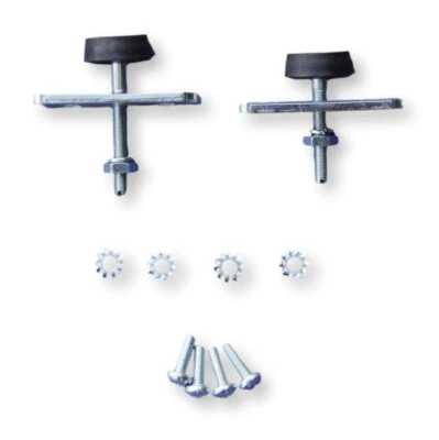 56 57 Chevy 4 puertas techo rígido ventana tope kit puerta delantera 1956 1957 Chevrolet nuevo Foto 1 de 3