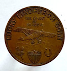 Medaille - Lucky  Lindbergh Coin 1927 - Spirit of St.Louis Charles Lindbergh