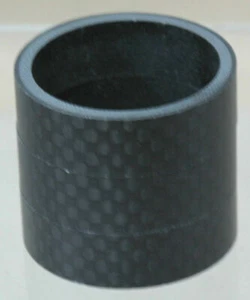 New Carbon Spacer 1-1/8" 10 10 10 mm 30mm 3cm Mat Black Fork Spacer MATT HEADSET - Picture 1 of 2