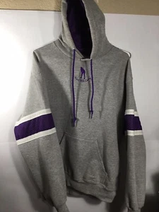Augusta Sportswear “Girl With Game” Grey, Purple Hoodie Adult M, Ladies,  A-12 - Picture 1 of 8