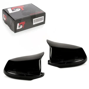 2x Seitenspiegel Spiegelkappe Abdeckung Schwarz glänzend für BMW 5er F10 F11 - Bild 1 von 10