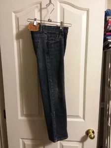 Levi's 505 Sz Youth 10 Reg (25 x 25) Straight Blue Jeans - Picture 1 of 6