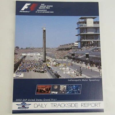 2002 Formula-1 United States Grand Prix Daily Trackside Report - Image 1 of 4