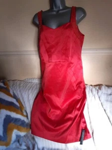 Star by Julien Macdonald Red Strappy dress Size 16 BNWT - Picture 1 of 4