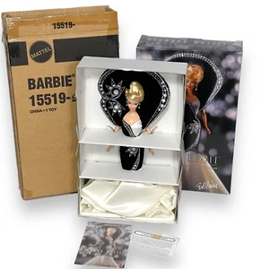 Diamond Dazzle Barbie Bob Mackie 1996 Crystal Rhinestones Bling Jewel Doll 15519 - Picture 1 of 9