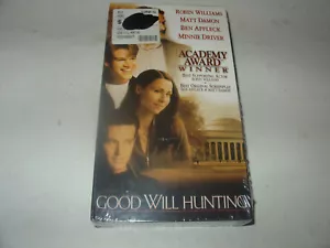 Good Will Hunting (VHS, 1998) Matt Damon, Ben Affleck, Robin Williams SEALED - Picture 1 of 3