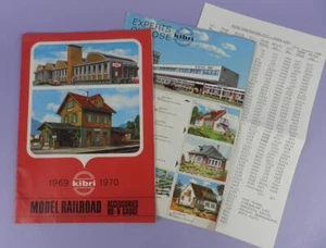 Kibri Model Railroad Accessories Catalogue 1969-1970, Price List Etc., Railways - Picture 1 of 1