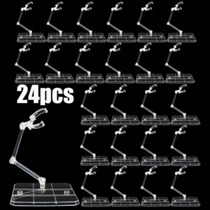 24Pc Adjustable HG144 Action Figure Display Holder Base Doll Model Support Stand - Picture 1 of 11