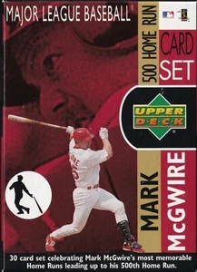 1999 Upper Deck Mark McGwire 500 Milestones Complete 30 Card Set - Picture 1 of 1