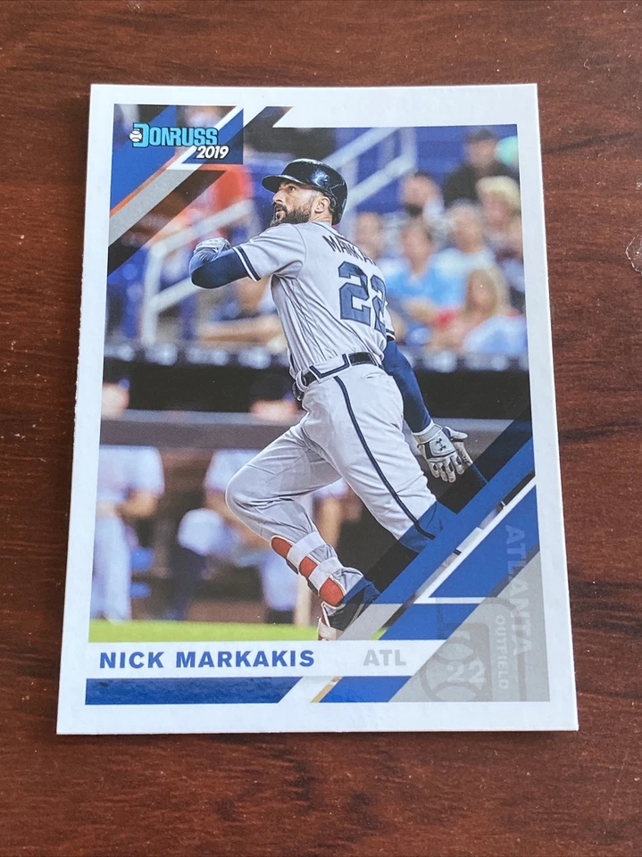2019 Donruss Nick Markakis Atlanta Braves #177 B7781 - Image 1 of 1