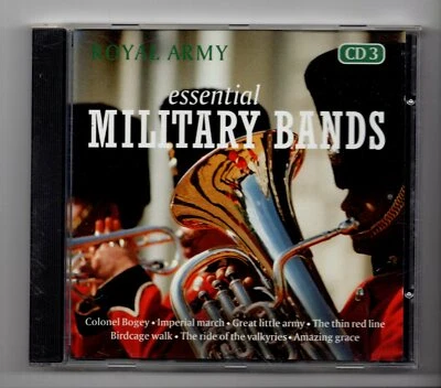 (JU289) Essential Military Bands: Royal Army, CD 3 - 2000 CD Foto 1 de 2