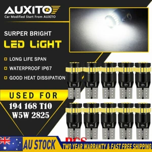 10Pcs T10 501 194 W5W SMD 24LED Light CANBUS Error Car Free Wedge Light Bulb - Picture 1 of 10