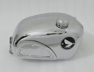 Honda CL72 CL77 (1962 - 1967) 305 Scrambler Chrome Petrol Tank +Cap +Tap +Badge - Picture 1 of 14