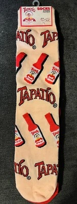 Tapatio Salsa Picante Salsa Caliente Hombres 2 PACK CREW Calcetines Talla 6-10 Foto 1 de 3