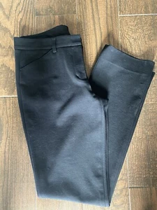 DKNY Women’s Pants Black Dress Size 10 Cotton Spandex Waist 34” Rise 10” Stretch - Picture 1 of 7