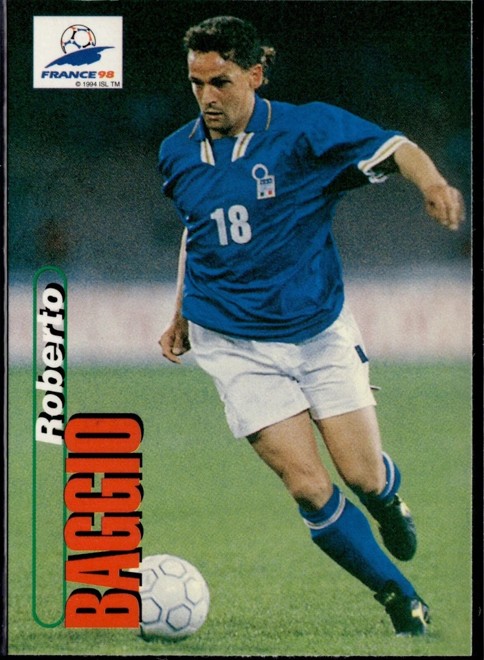 Tarjetas individuales de la Copa Mundial Panini 1998 Foto 1 de 1