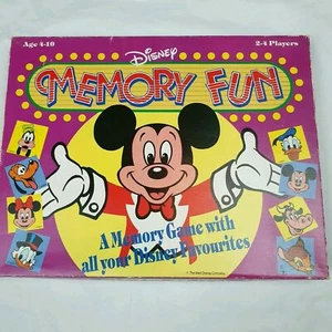Disney Memory Fun Game 1988 - Picture 1 of 4