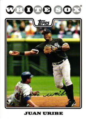 2008 Topps #639 Juan Uribe - Image 1 of 2