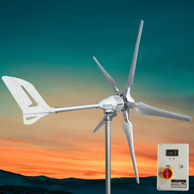 SET i-2000W - 48V IstaBreeze Windgenerator + Hybrid Laderegler 600W Solar - Bild 1 von 4