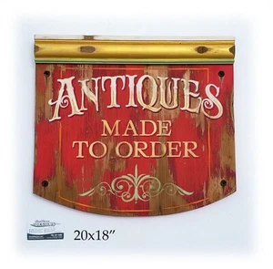 Antikes handbemaltes Schild nach Maß - Bild 1 von 5