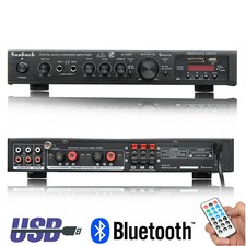 1000w 220v 5ch Home Bluetooth HIFI Stereo AV Surround Amplifier FM Karaoke