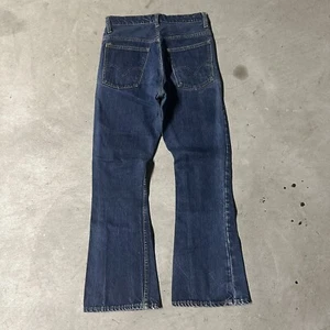 Vintage Levis 684 Orange Tab Bell Bottom Talon Zip Hippie Big E Jeans 28x28 Rare - Bild 1 von 22