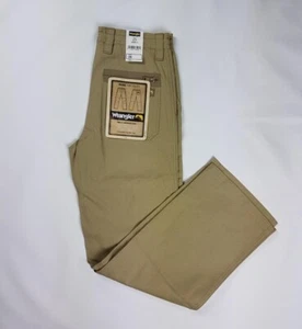 New Youths Boy's Wrangler Dune Jeans W26" L30" Tie String Waist Buff - Picture 1 of 5