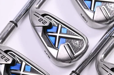 Callaway X-22 Irons / 4-PW+SW / Uniflex Callaway X Shafts - Image 1 of 4