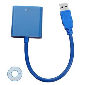 Cable Adaptador Display Port a Conector USB 3.0 para Monitor - Imagen 1 de 12