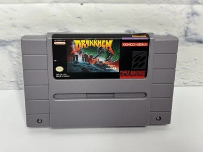 Drakkhen (SNES) Authentic, Tested, Working! - Image 1 of 3