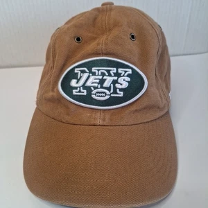 New York Jets Carhartt x '47 Mütze Duck Cloth Braun OSFA - Bild 1 von 10