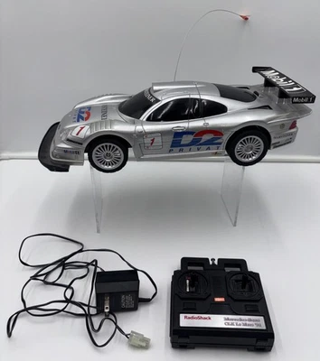Radio Shack TESTED 1998 Mercedes-Benz CLK GTR Le Mans Endurance Race Car 27 MHZ - Image 1 of 4