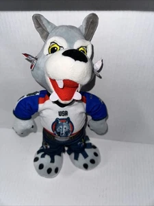 PBR Wolf Plush Global Cup Mascot Professional Bull Riding Sport - Picture 1 of 4
