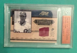 STEVE CARLTON JIM PALMER 2004 PRIME CUTS DUAL GAME USED PATCH /19 MULTI COLOR - Picture 1 of 2