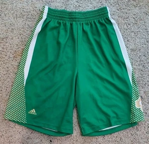 Pantalones Cortos Notre Dame Fighting Irish Adidas Para Hombre Verdes!! ¡Cordón! ¡Talla grande!! - Imagen 1 de 7