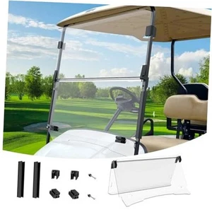  Golf Cart Windshield, EZGO Golf Cart Windshield Compatible with TXT, DCS, PDS  - Picture 1 of 7