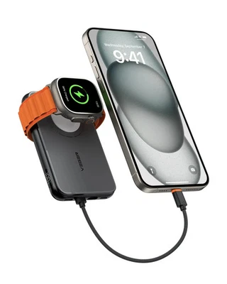 VEGER Portable Charger with Built in Cable(Removable), 10000mAh Mini Power Bank  - Image 1 of 4