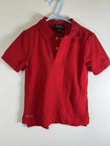 Ralph Lauren Polo Boys 3T Polo King lamp #2 NWT Red - Picture 1 of 4