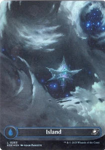 Island (0263) (Borderless) L Edge of Eternities 263 NM - Picture 1 of 2