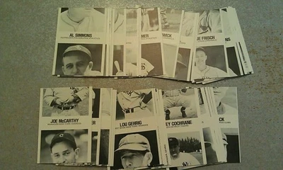 1979 TCMA Renata Galasso Inc. MISCUT HOF B/W ODDBALL CARDS YOU PICK - Image 1 of 2