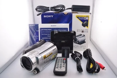 NEAR MINT in BOX  Sony HDR-SR11 Camcorder Digital Video Camera Japanese only - image 1 of 4