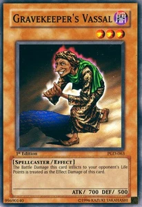 Gravekeeper's Vassal Common Pharaonic Guardian YuGiOh Card - Picture 1 of 1