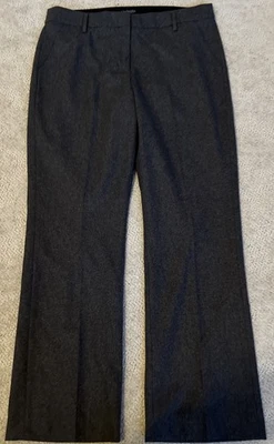 Pantalones para mujer Chadwick’s of Boston frente plano mezcla de lana gris forrados talla 14 Foto 1 de 4