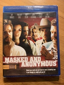 Masked and Anonymous (Blu-ray, 2003) New Sealed Bob Dylan - Picture 1 of 1