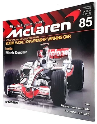 Deagostini Kyosho DBYOMM Build Your Own 1/8 Scale F1 McLaren MP4-23 08 85 Issues - Image 1 of 4